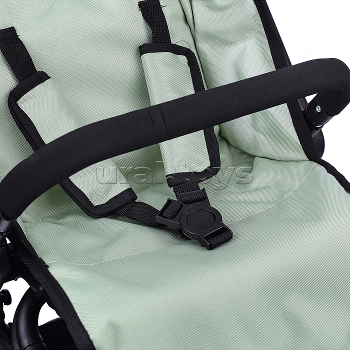 Коляска для кукол прогулочная, складная, с корзиной, цвет хакки, в пакете