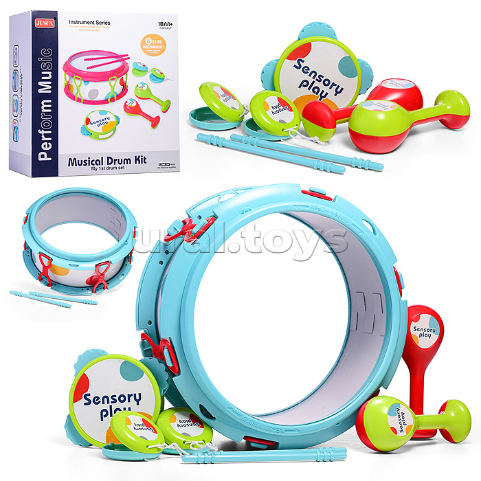 Набор музыкальных инструментов "Джазовый квартет-2" в коробке Набор музыкальных инструментов "Джазовый квартет-2" в коробке