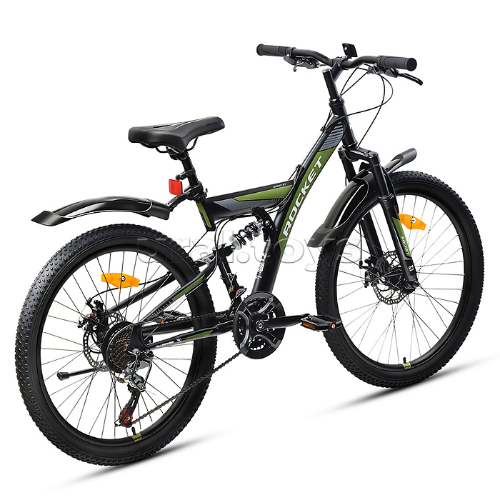 Велосипед 24" Rocket Azkar, цвет хаки, размер 15"