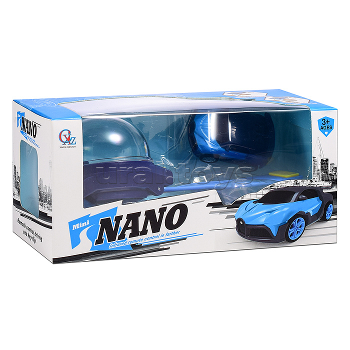 Машина "Наногонка" р/у, 27 MHz, в коробке