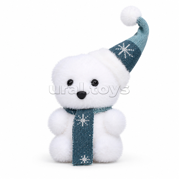 Новогоднее украшение "Мишка" 9*8*12 см.