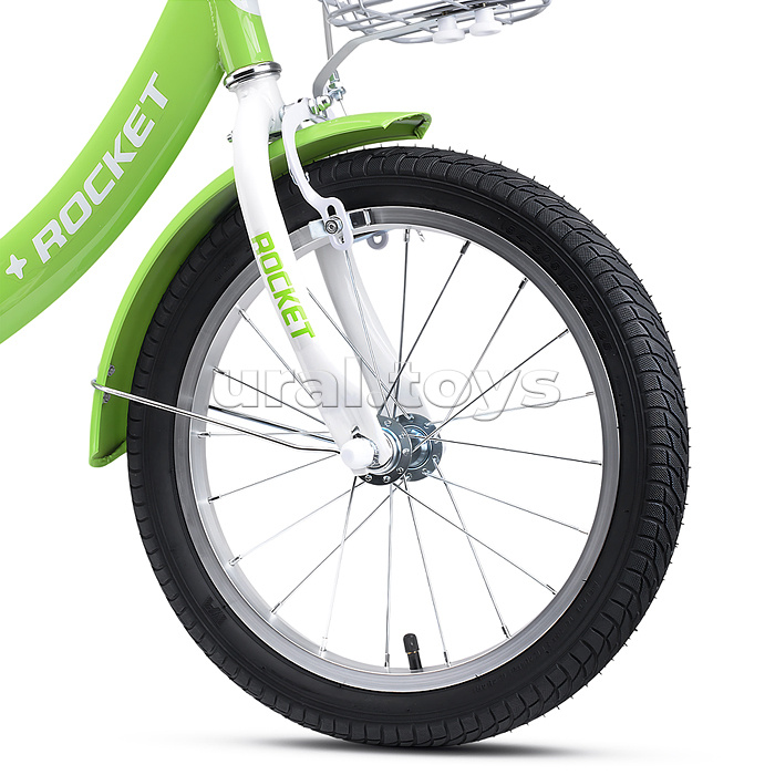 Велосипед 14" Rocket Luna, цвет зеленый