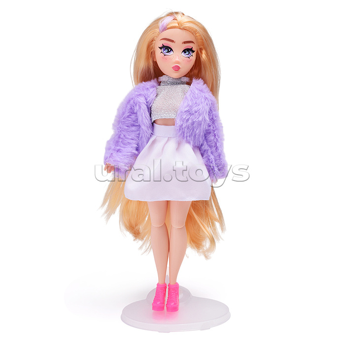 Модная кукла коллекция Glam Teens Эмили с аксессуарами, 25 см