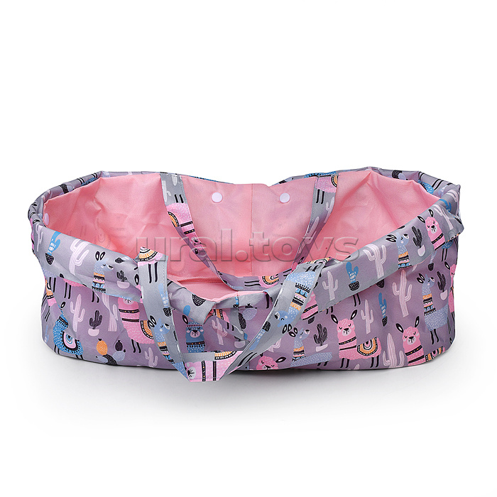 Коляская кукольная прогулочная, металлическая, складная