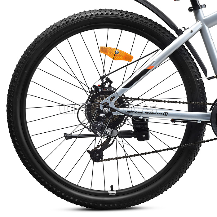 Велосипед 27,5" Rocket Crater 27.5, цвет серый, размер 16"