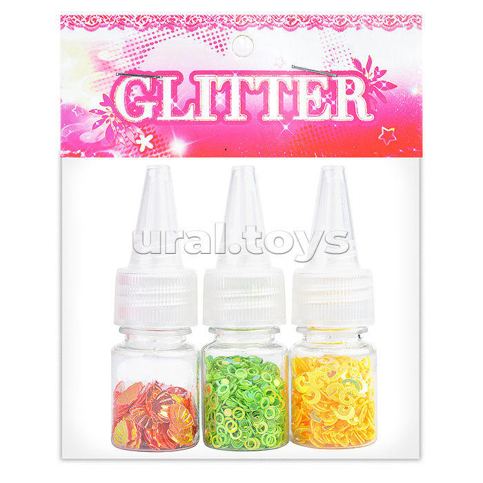 Набор творческая мастерская "Игристые краски" в пакете