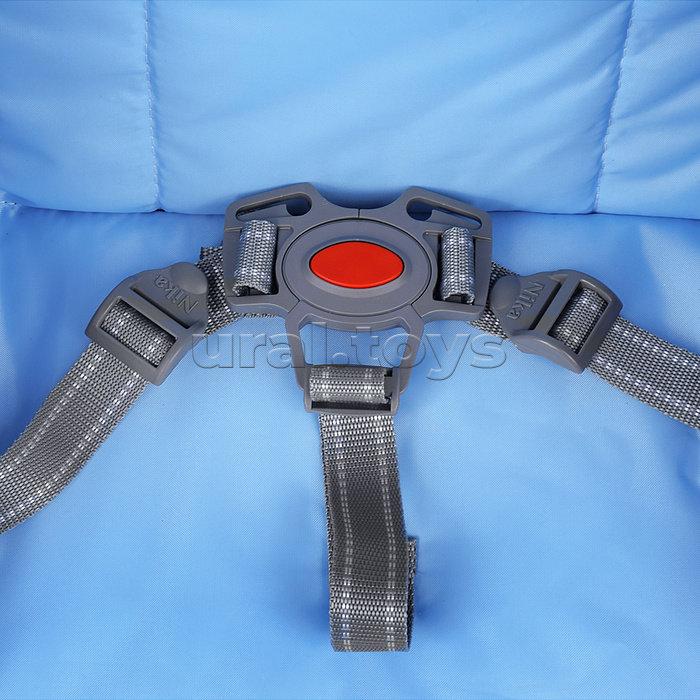 Коляска комбинированная "Наши детки 3-1К" (принт с динозавриками)