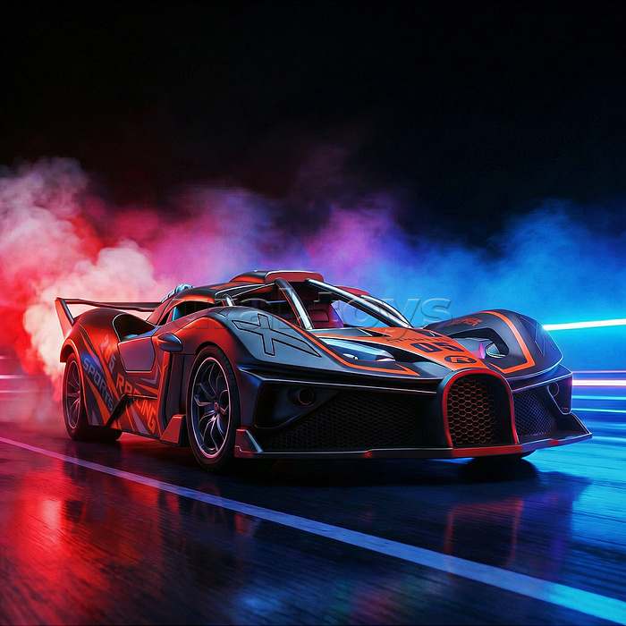 Машина "Формула Фьюжн" р/у, 27 MHz, в коробке