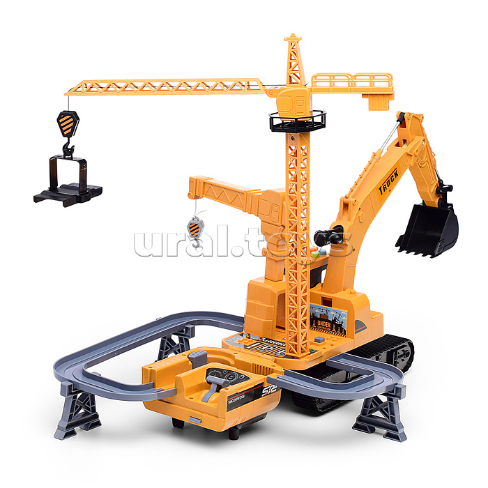 Трек "Строительная станция" в коробке