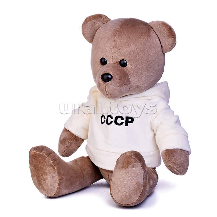 Медведь "СССР" в молочной кофте