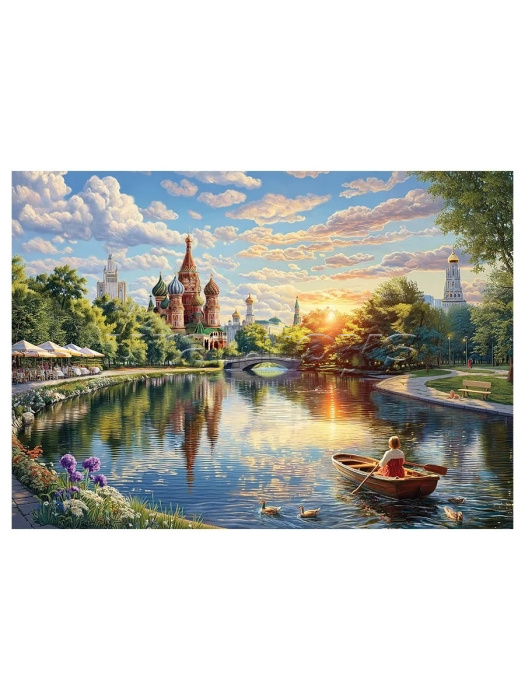 Пазлы 500 "Летняя Москва"