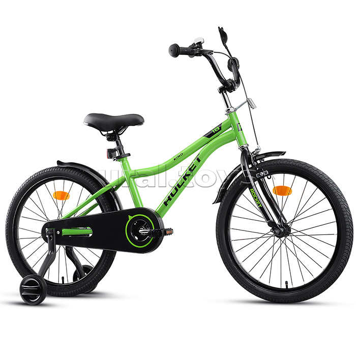 Велосипед 18" Rocket Kind, цвет зелный Велосипед 18" Rocket Kind, цвет зелный