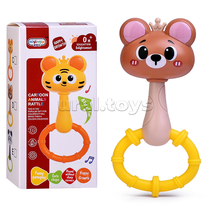 Погремушка "Медвежонок" в коробке