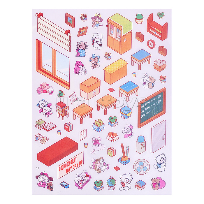 Набор наклеек "Сам себе дизайнер" Набор наклеек "Сам себе дизайнер"