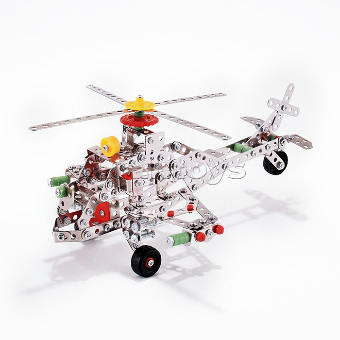 Конструктор "Воздушный транспорт" (361 дет.) металл, в коробке