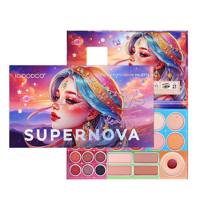 Косметика детская "SUPERNOVA" (палетка теней)