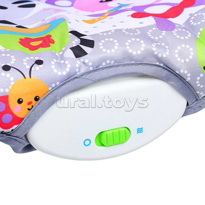 Шезлонг детский "Зоопарк" в коробке Шезлонг детский "Зоопарк" в коробке