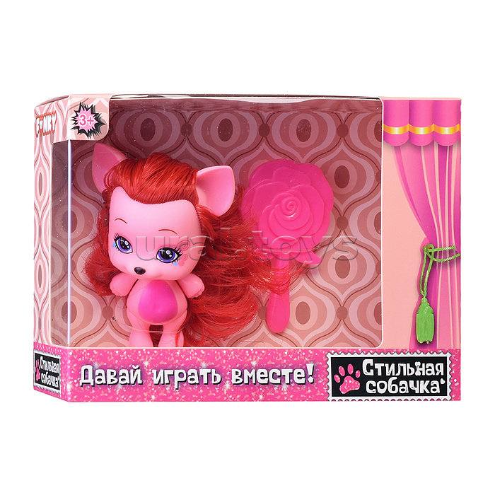 Игрушка "Собачка", с расческой, в ассортименте