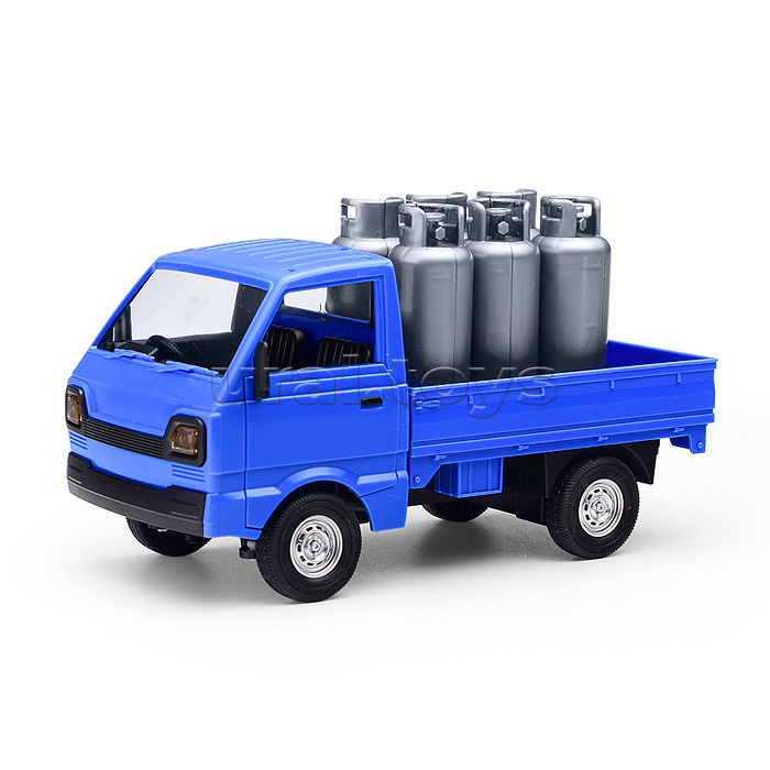 Машина "Грузовичок газовоз" р/у, 27 MGz, в коробке