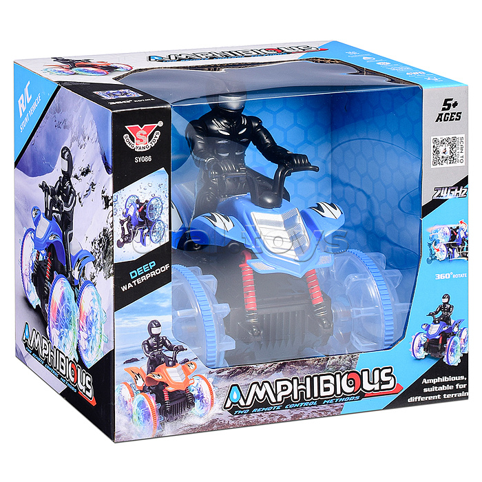 Машина "Амфибия" р/у, 27 MHz, в коробке