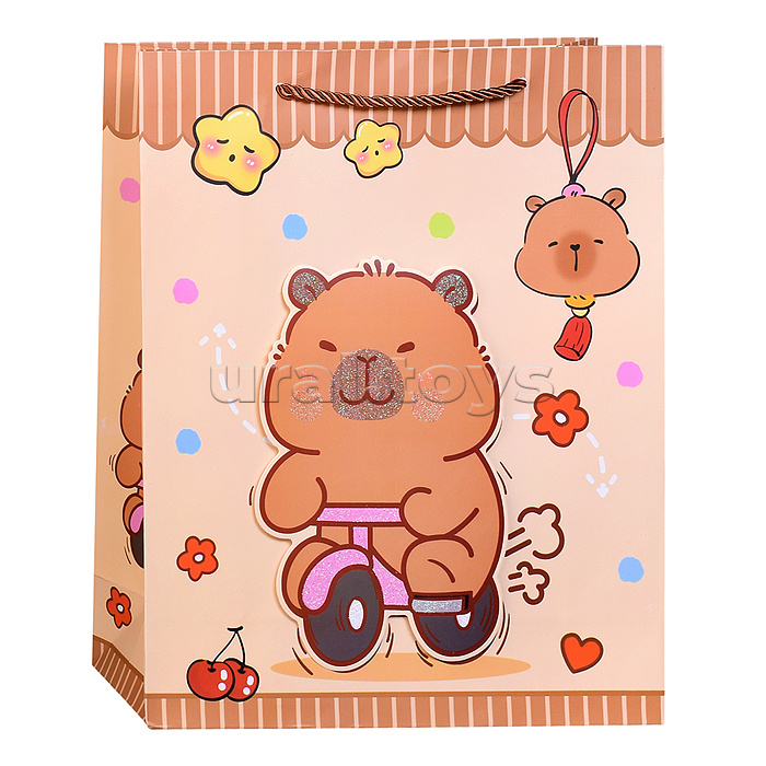 Пакет подарочный "Магия момента" 26*10*32см