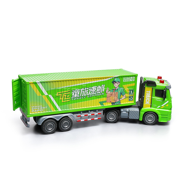 Машина "ТрансКонтинент" на батарейках. в коробке