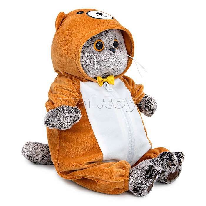 Кот Басик в кигуруми "Медвежонок"