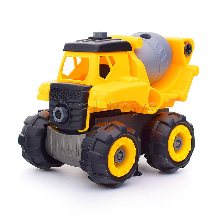 Конструктор "Машина" с отверткой, в коробке