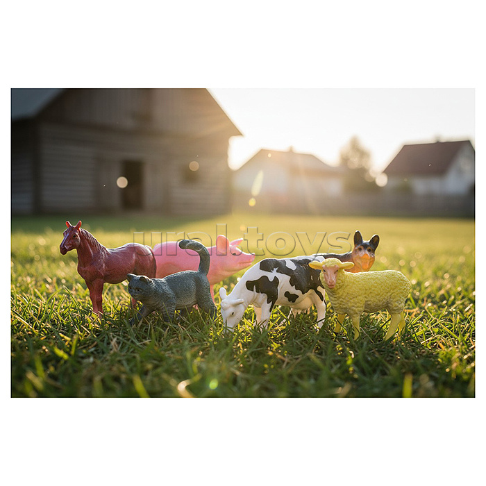 Набор животных "Друзья природы" в пакете