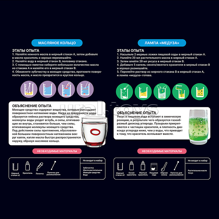 Набор для опытов "Захватывающая наука"
