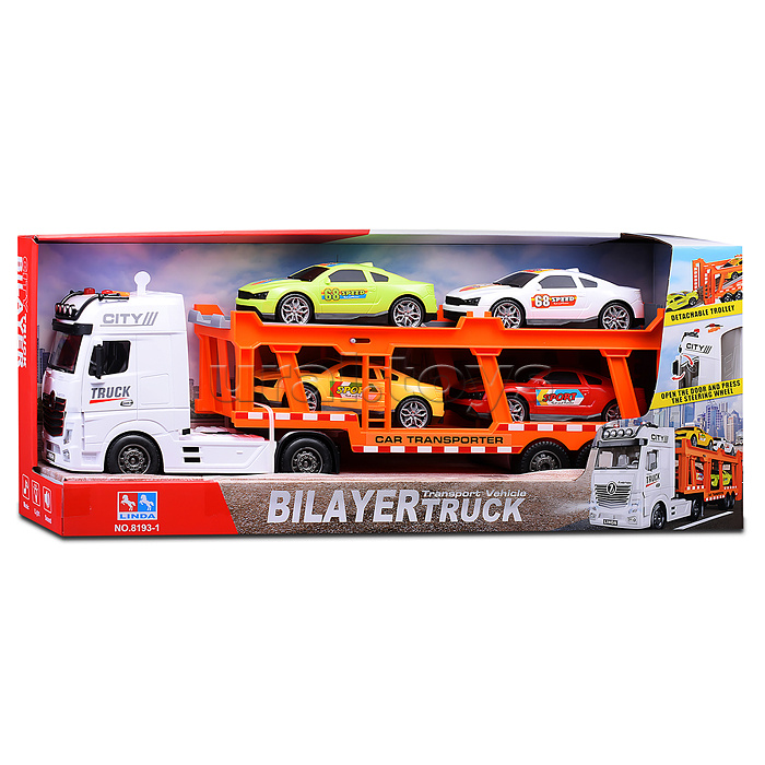 Автовоз "Экспресс 2" в коробке