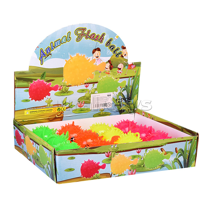 Игрушка-пищалка "Рыбка" в коробк