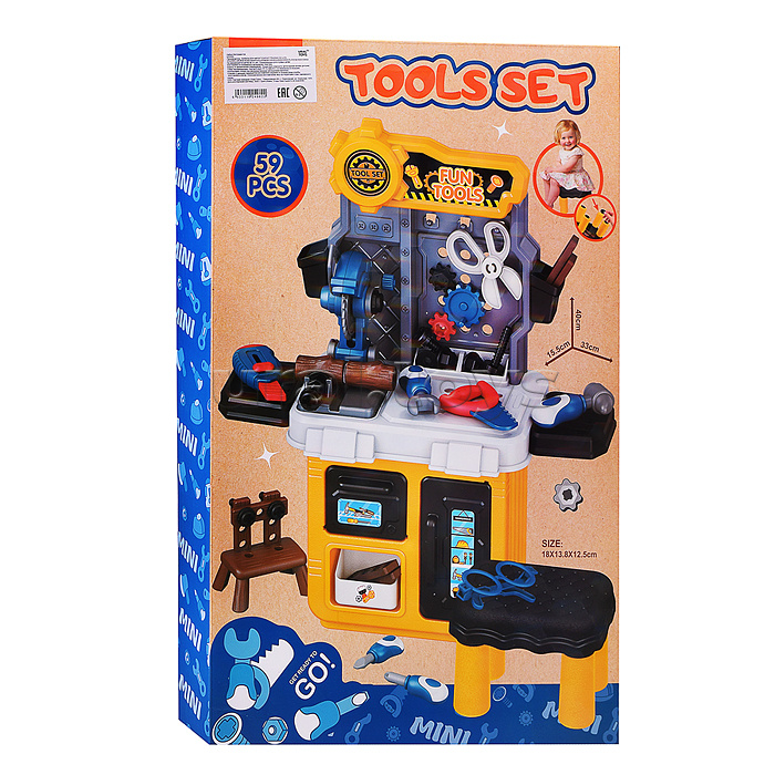 Набор инструментов "Лучший мастер" в коробке