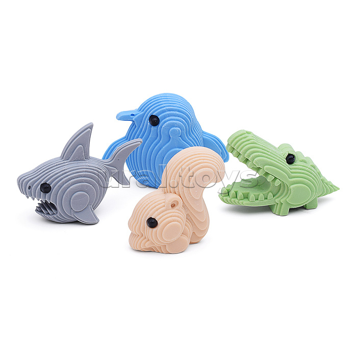 Ластик "HappyGraphix. Прикольные зверушки"