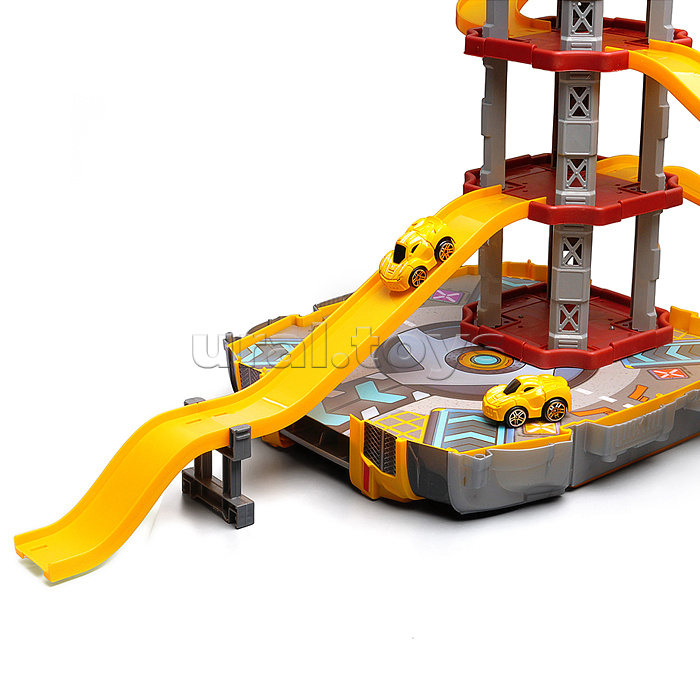 Парковка "Приключения на стройке" (75 предметов) в коробке