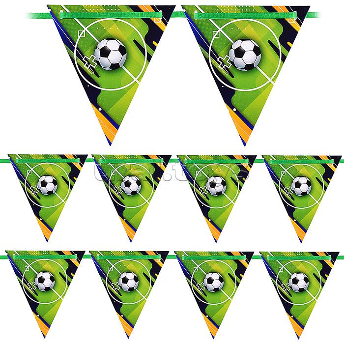 Флажки-растяжка "Футбол"