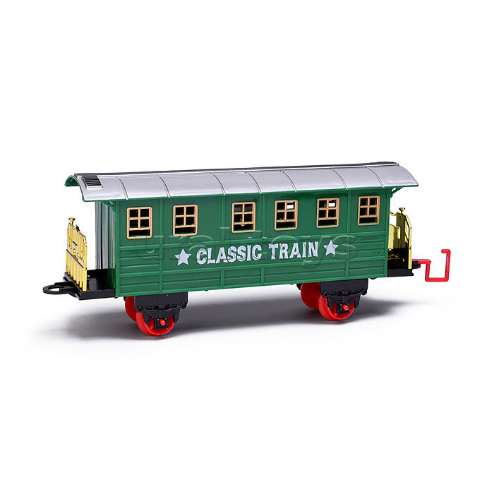 Железная дорога "Весёлый поезд" р/у, 27 MHz, в коробке