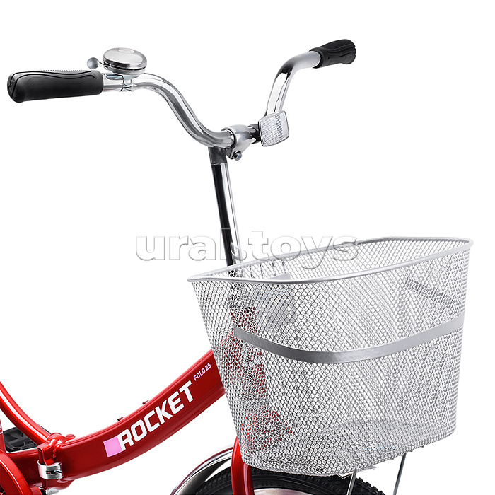 Велосипед 26" Rocket City Fold 26, цвет бордовый, размер 19"