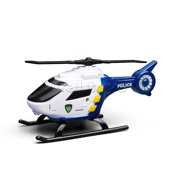 Вертолет "Полиция" 1:32 (свет, звук) в коробке
