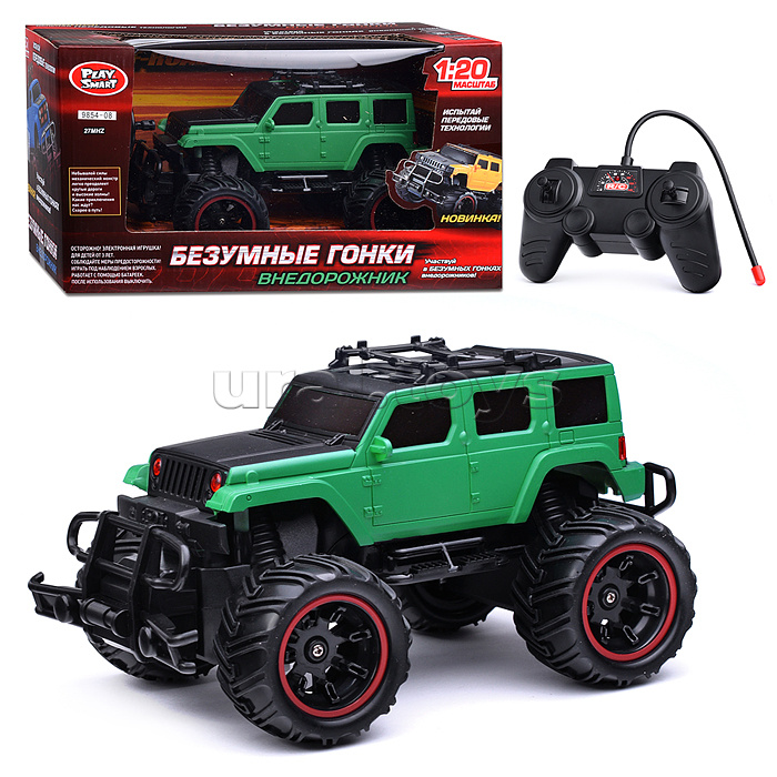 Машина "Внедорожник. Верное направление" р/у, в коробке