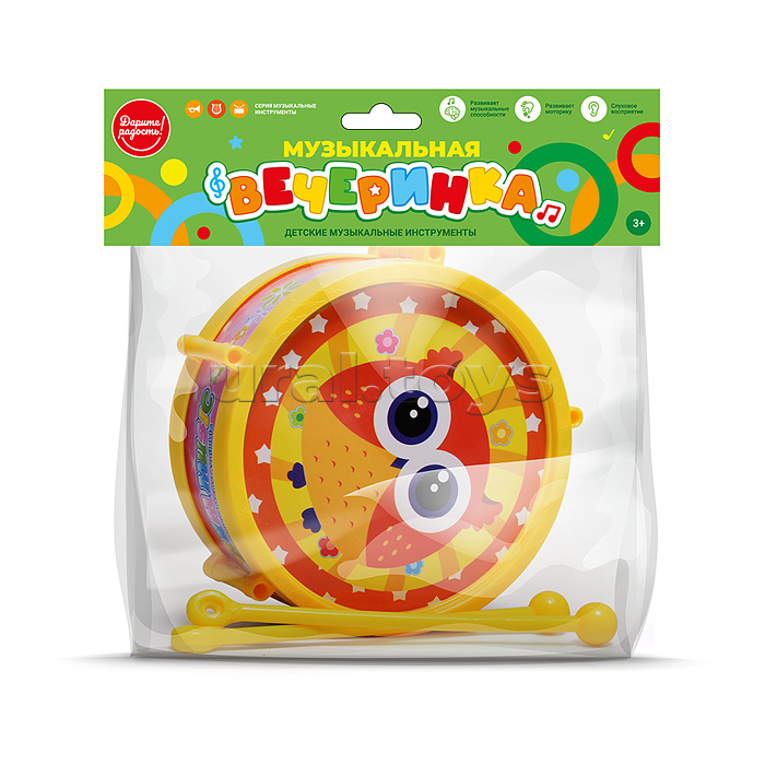 Барабан "Животные" в пакете