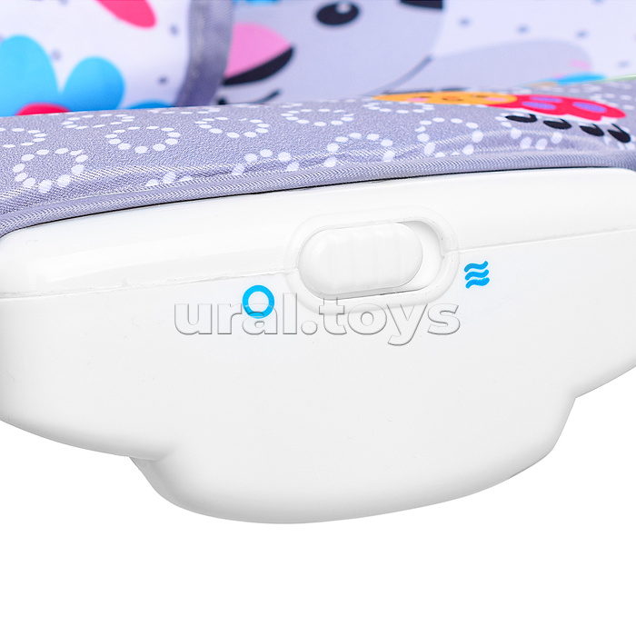 Шезлонг детский "Зоопарк-2" в коробке