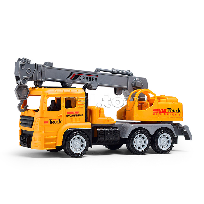 Машина "Автокран" инерционный, под колпаком