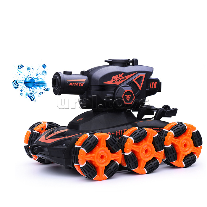 Машина "Трюковая" с распылителем воды, р/у, 27 MHz, в коробке