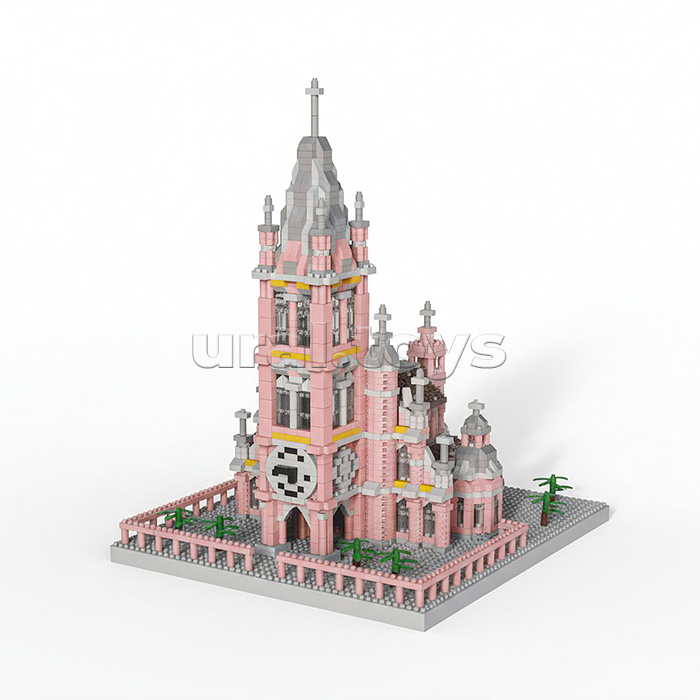 Конструктор "Церковь Святого Сердца" 3D, в коробке