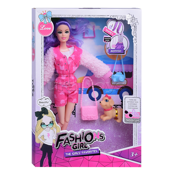 Кукла "Fashions girl-4" в коробке