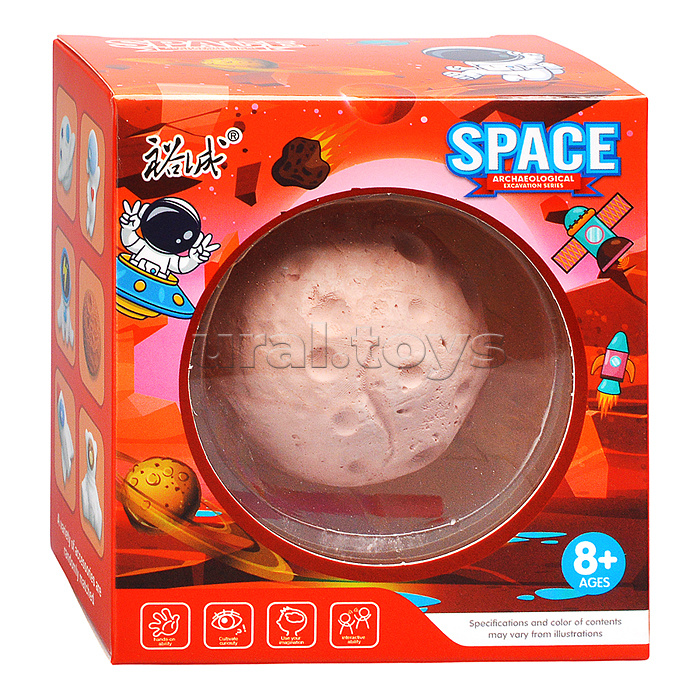 Раскопки "Космический шар" в коробке