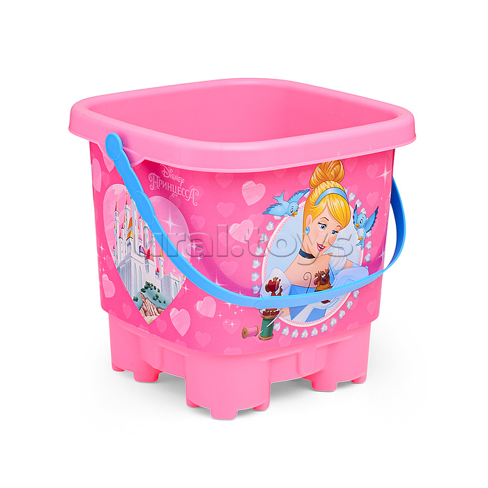 Ведро-замок большое с наклейкой