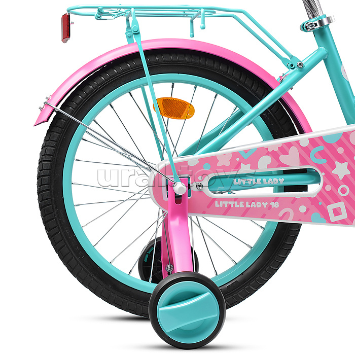 Велосипед 18" Rocket Little Lady, цвет бирюзовый