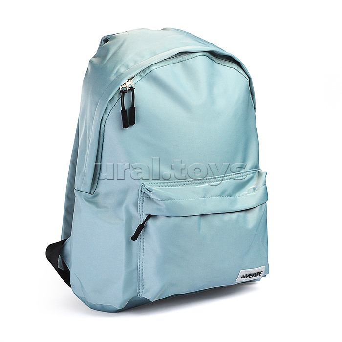 Рюкзак "Color Balance" подростковый 40x29x17 см (14 л) 250 г, нейлон, подклад, 1 отделение на молнии, 1 передний карман, аппликация из каучука, бирюзовый Рюкзак "Color Balance" подростковый 40x29x17 см (14 л) 250 г, нейлон, подклад, 1 отделение на молнии, 1 передний карман, аппликация из каучука, бирюзовый